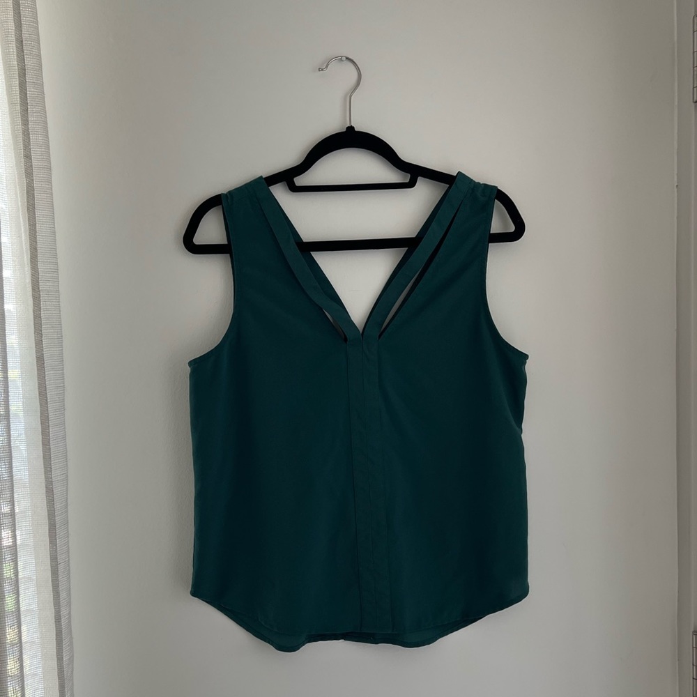 Trouvé emerald green tank